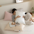 Height Adjustable polyester pillow with washable pillowcover